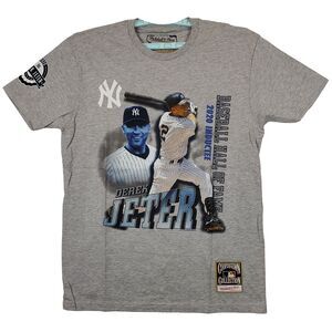 Derek Jeter NY Yankees Mitchell & Ness MLB Large Shirt 2020‎ HOF Inductee NWT